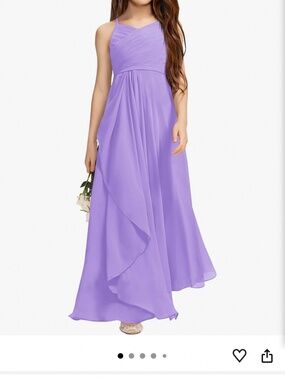 Girls lavender/purple formal dress, size 13-14